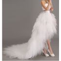 Robe de mariée courte devant + traine