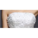 Robe de mariée courte devant + traine