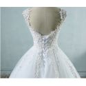 Robe de mariée bustier bretelle princesse