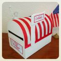 Tirelire pour enveloppes de mariage - boites aux lettres USA